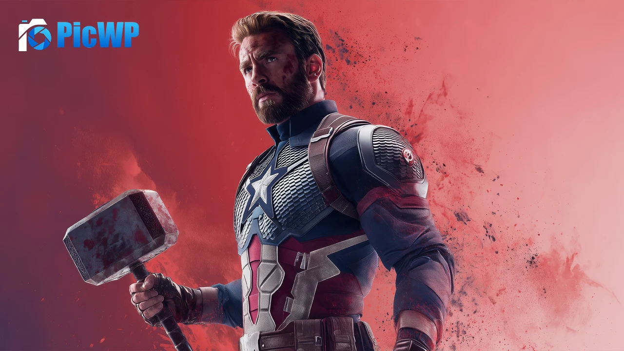 Chris Evans Captain America 4K PC Wallpaper