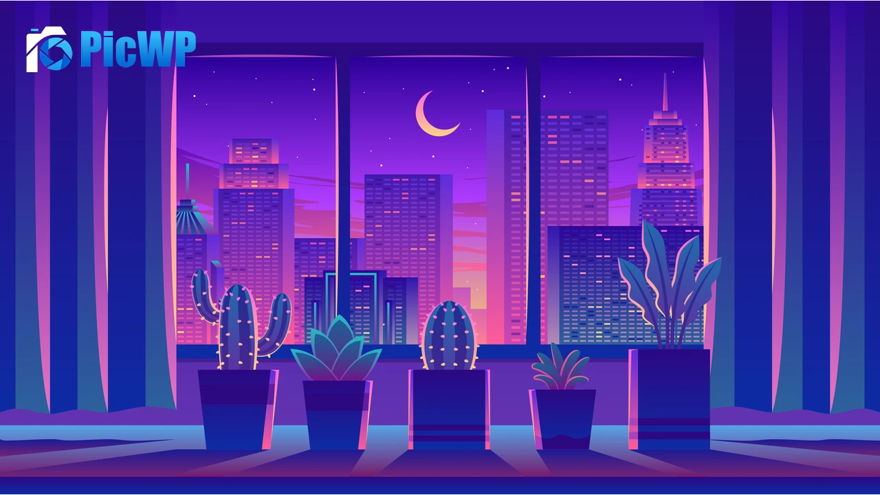 Room Cityscape 4K PC Wallpaper