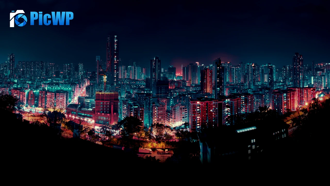 Cityscape Night 4K PC Wallpaper
