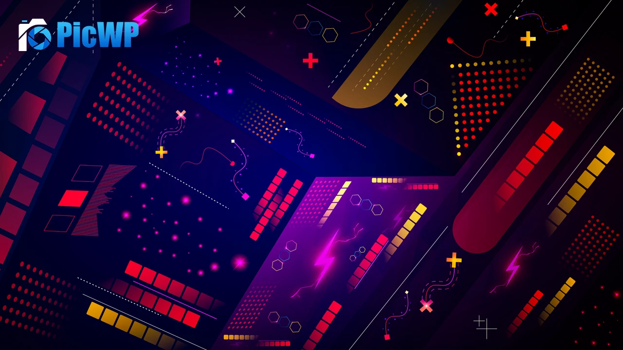 Geometric Shapes 4K PC Wallpaper