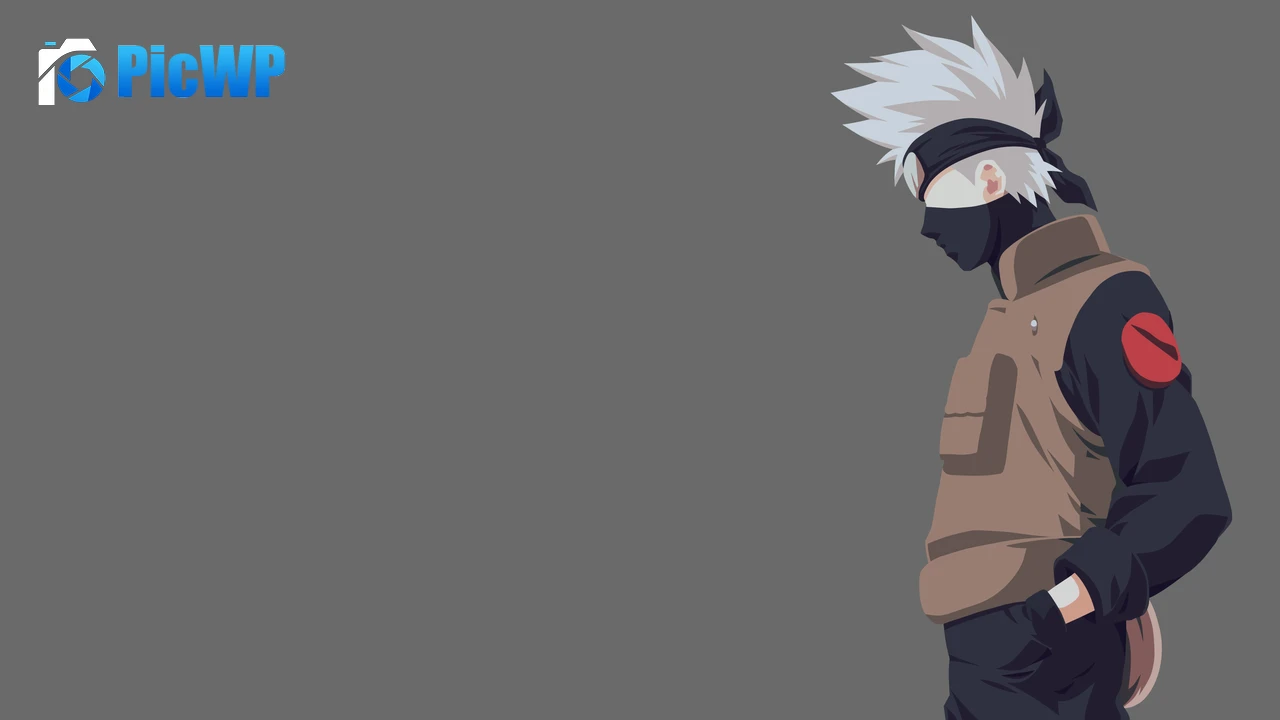 Kakashi Hatake Minimalist 4K PC Wallpaper