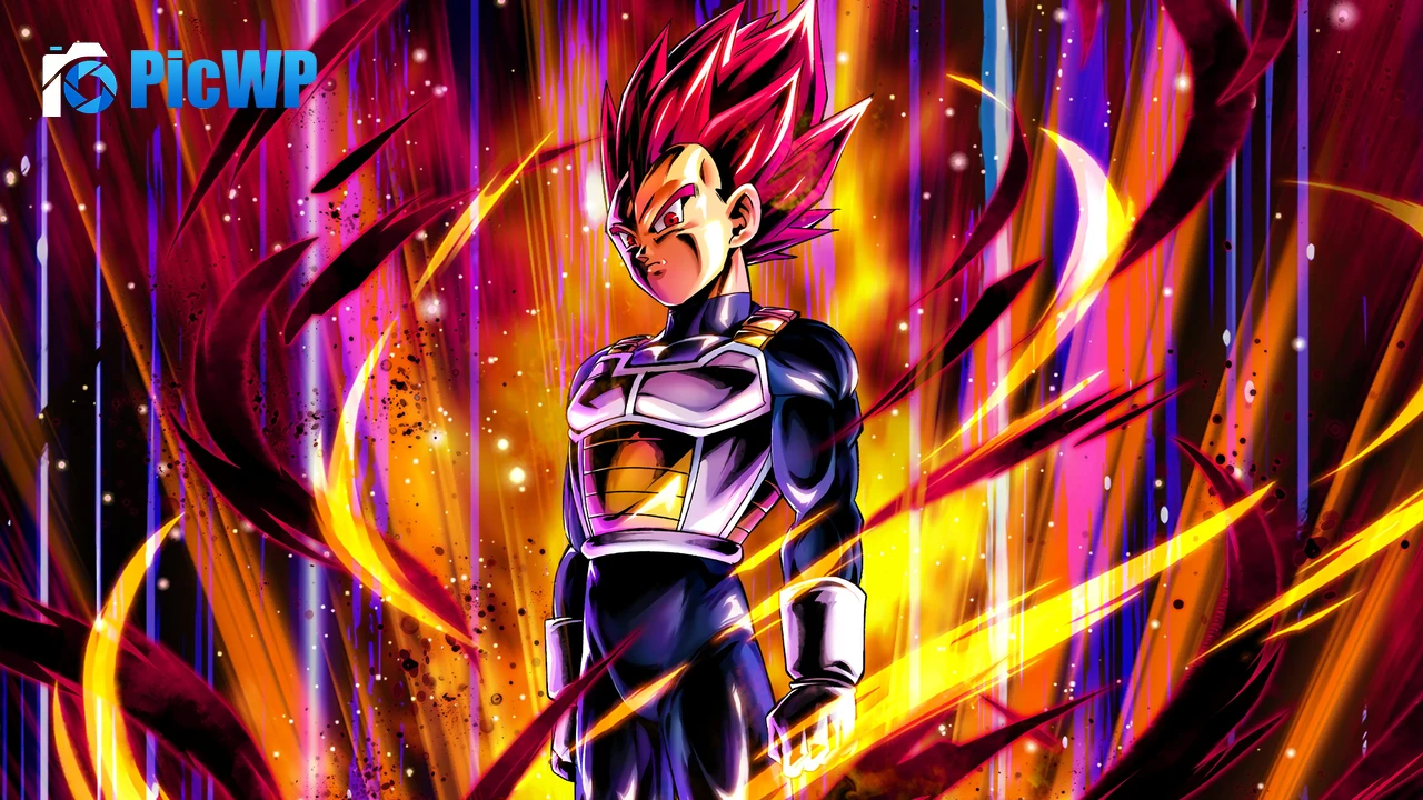 Super Saiyan God Vegeta Dragon Ball Legends 4K PC Wallpaper