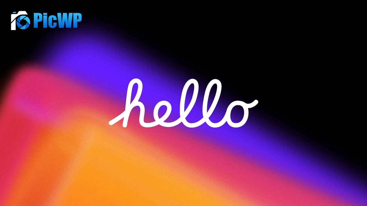 Hello Apple Event 4K PC Wallpaper