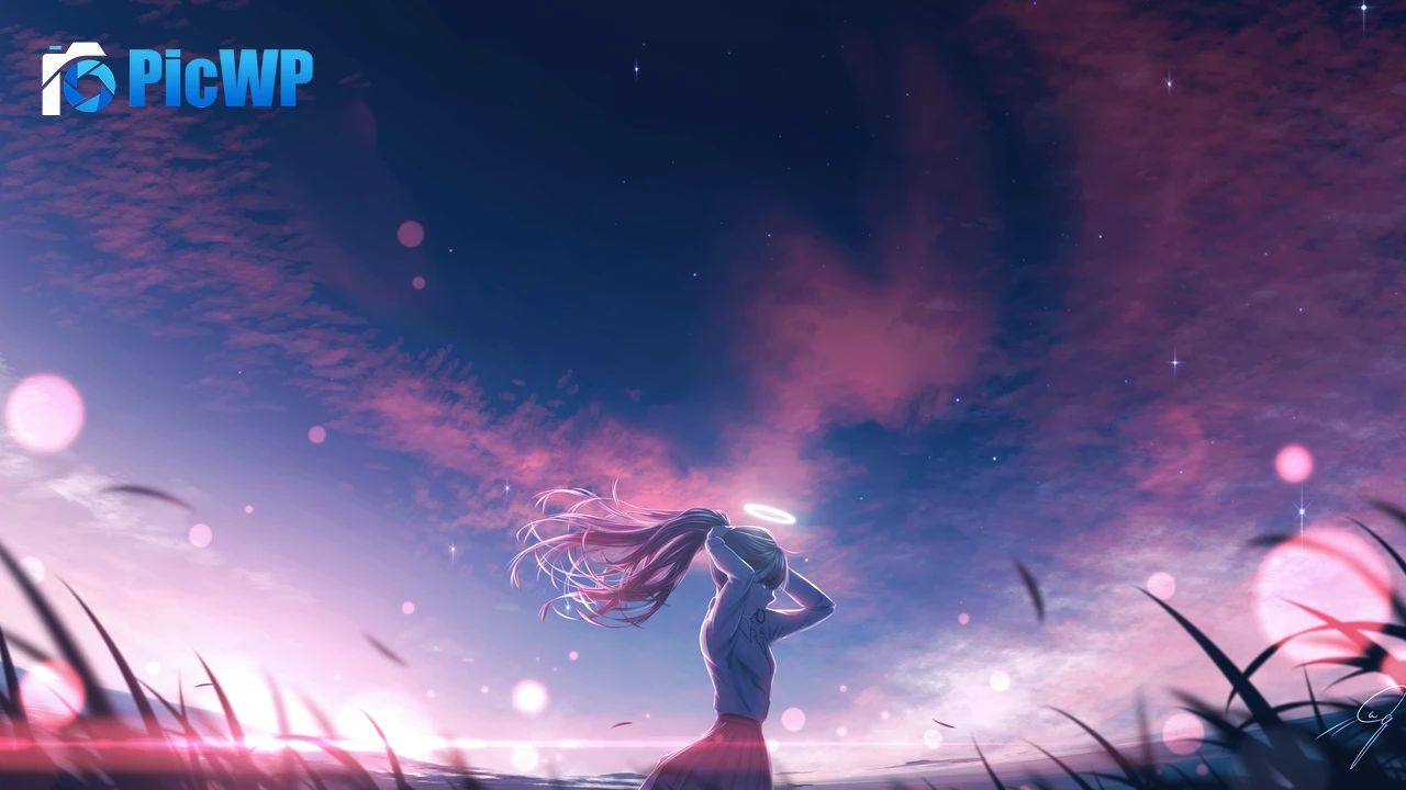 Original Anime girl 4K PC Wallpaper
