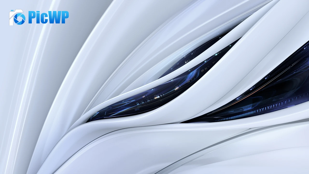 Illuminated White background 4K PC Wallpaper