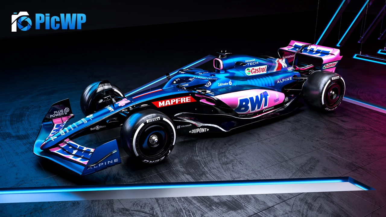 Alpine A522 Formula One cars 4K PC Wallpaper