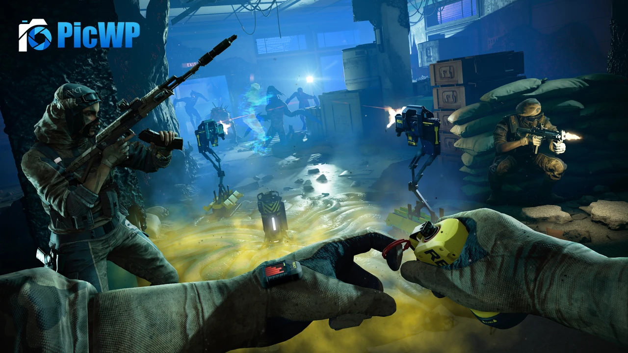 Tom Clancy's Rainbow Six Extraction Spillover DLC 2022 4K PC Wallpaper