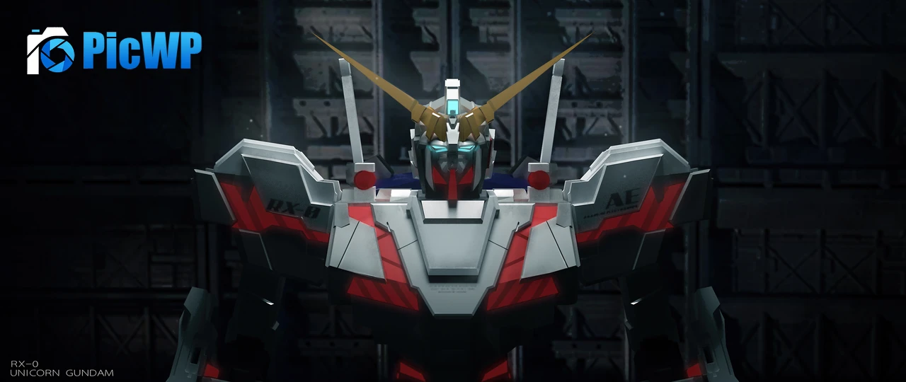 RX-0 Unicorn Gundam Ultrawide 6K Wide Wallpaper