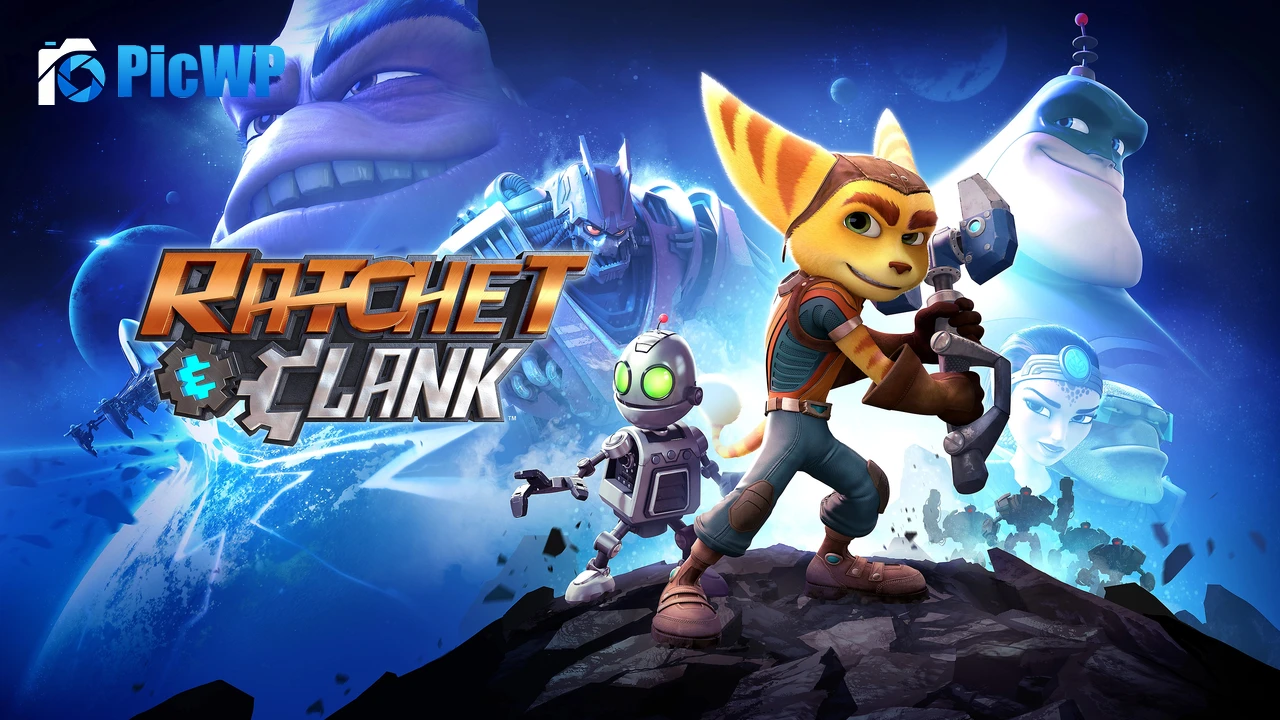 Ratchet & Clank Video Game 4K PC Wallpaper