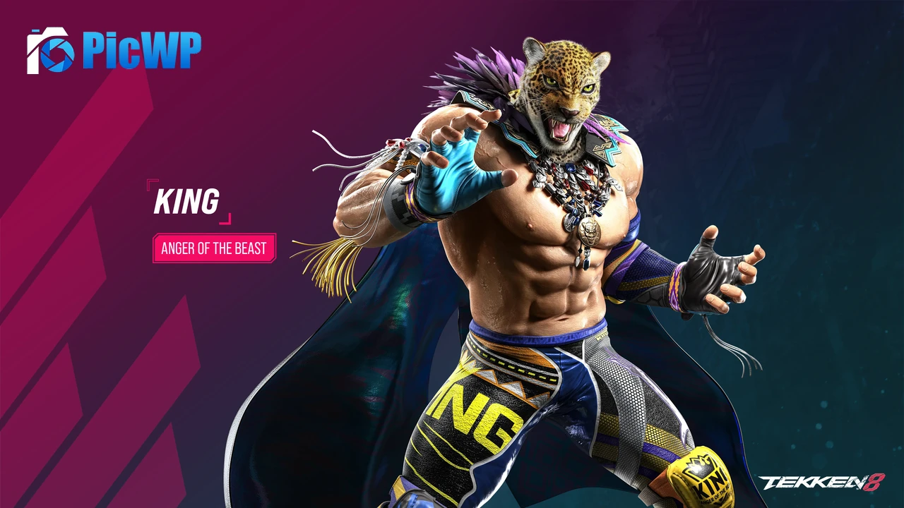 Tekken 8 King 4K PC Wallpaper