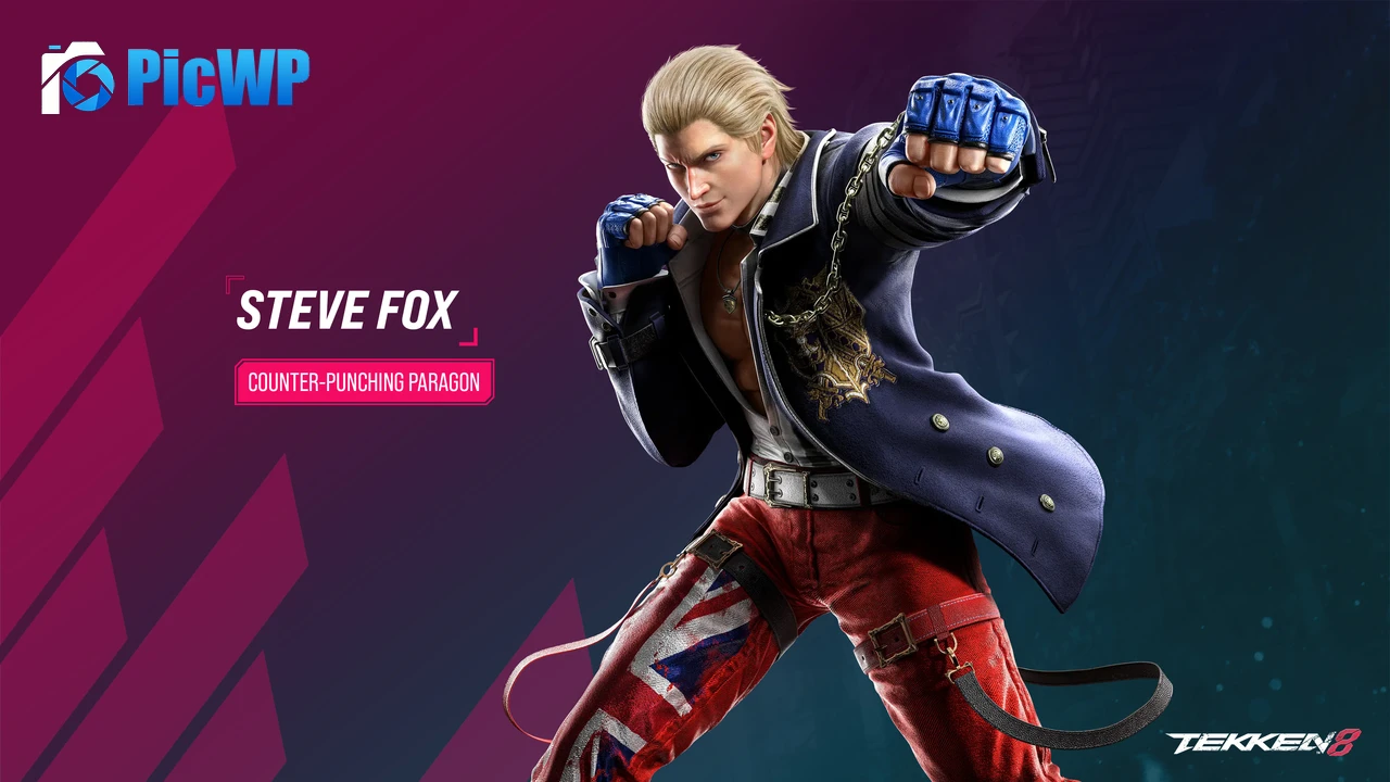Steve Fox Tekken 8 4K PC Wallpaper