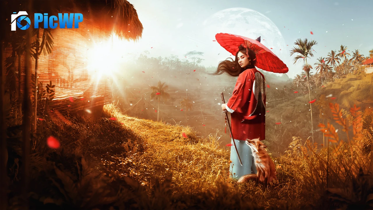 Japanese girl Japanese culture 4K PC Wallpaper