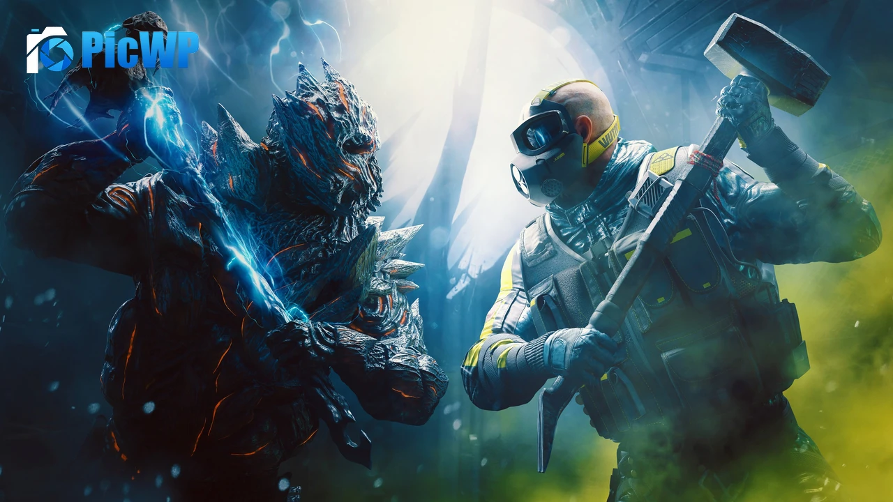 Tom Clancy's Rainbow Six Extraction Video Game 4K PC Wallpaper
