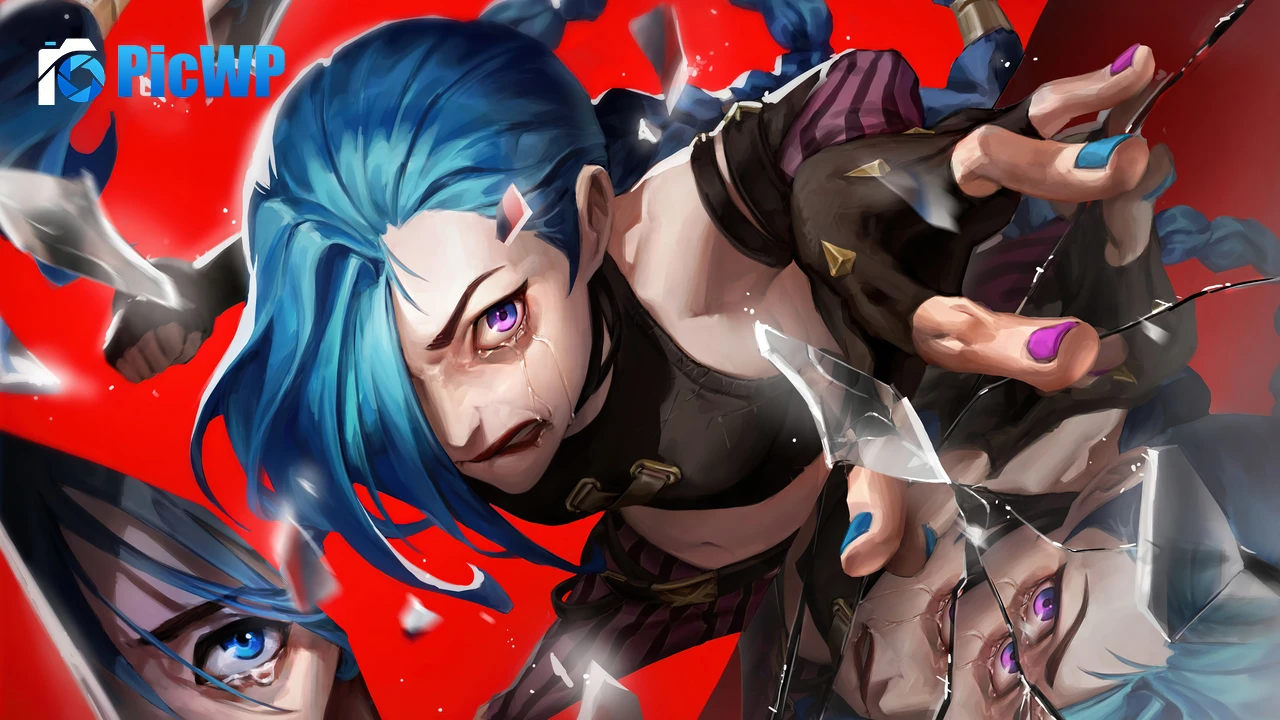 Jinx Arcane: League of Legends 4K PC Wallpaper