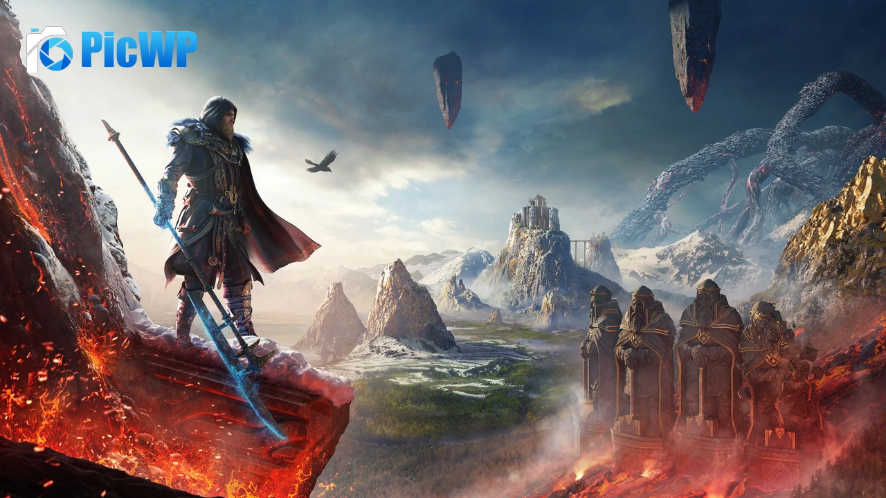 Assassin's Creed Valhalla Dawn of Ragnarok 4K PC Wallpaper