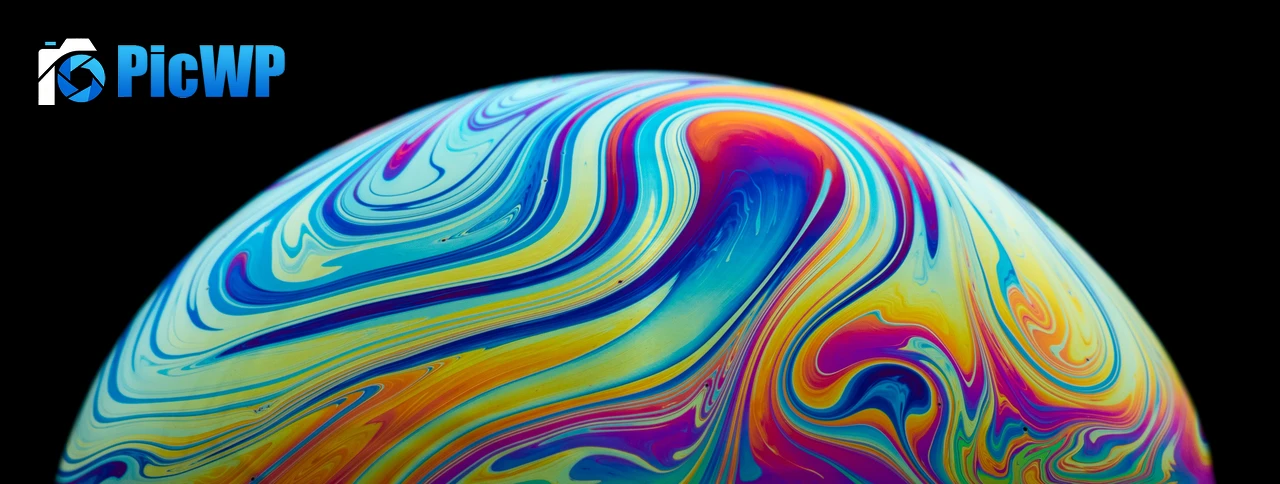 Soap Bubble Planet Illustration 5K Wide Wallpaper