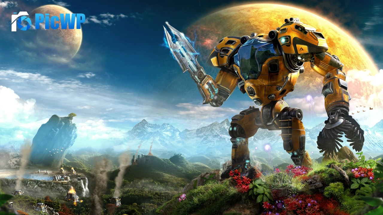 The Riftbreaker PlayStation 5 4K PC Wallpaper