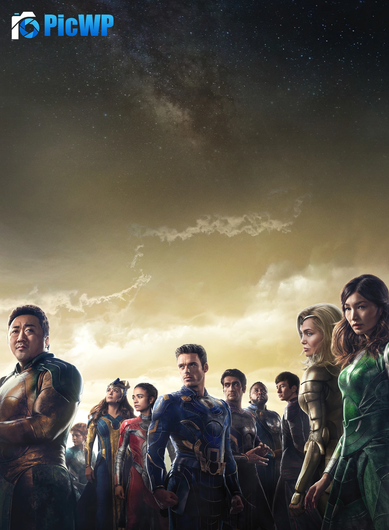 Eternals Marvel Comics 5K Mobile Wallpaper