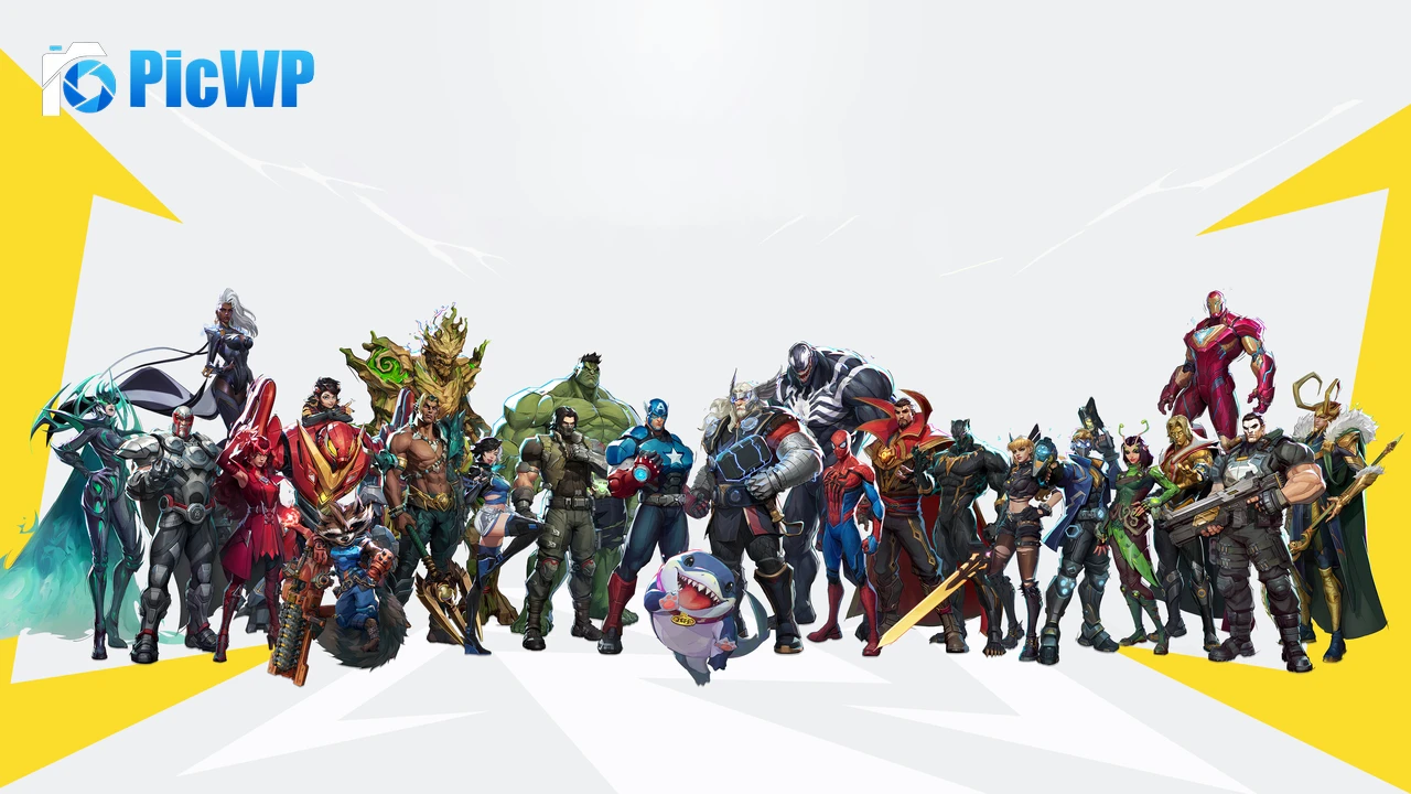 Marvel Rivals Characters 4K PC Wallpaper