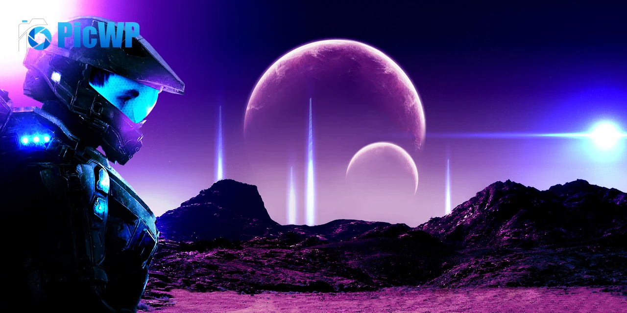 Planets Halo 4K PC Wallpaper