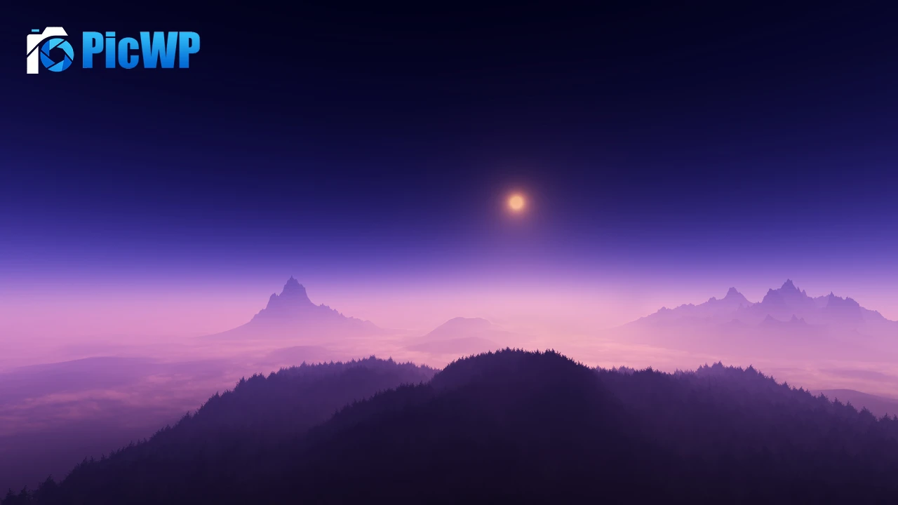 Moonlight Foggy 4K PC Wallpaper