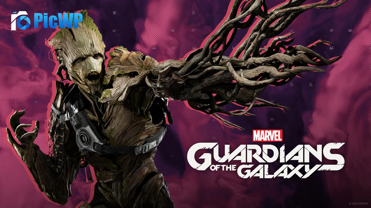 Groot in Marvel's Guardians of the Galaxy 4K PC Wallpaper