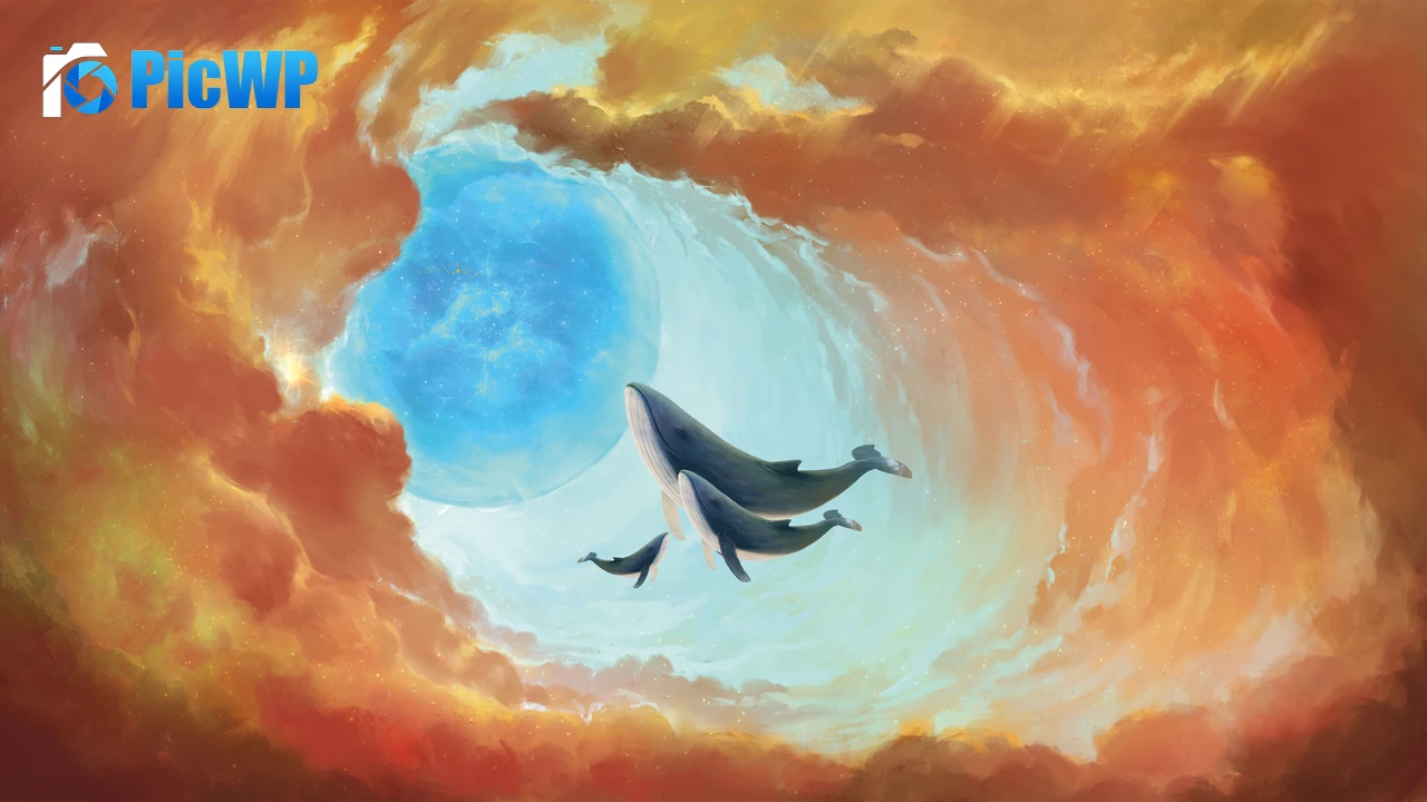 Whales Baby whale 4K PC Wallpaper