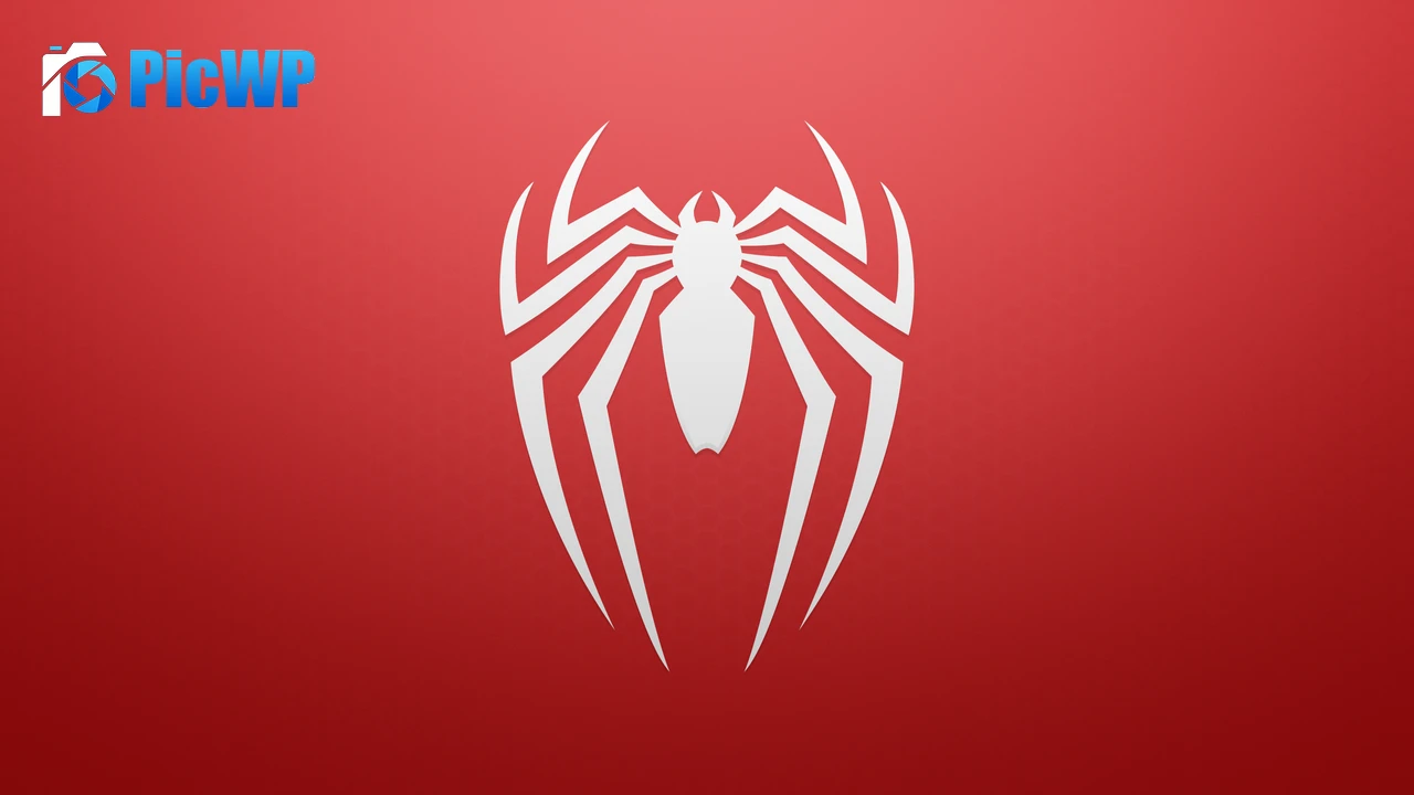 Marvel's Spider-Man Logo 4K PC Wallpaper