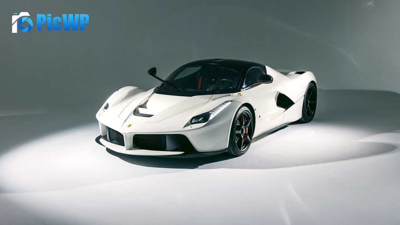 LaFerrari White cars 4K PC Wallpaper