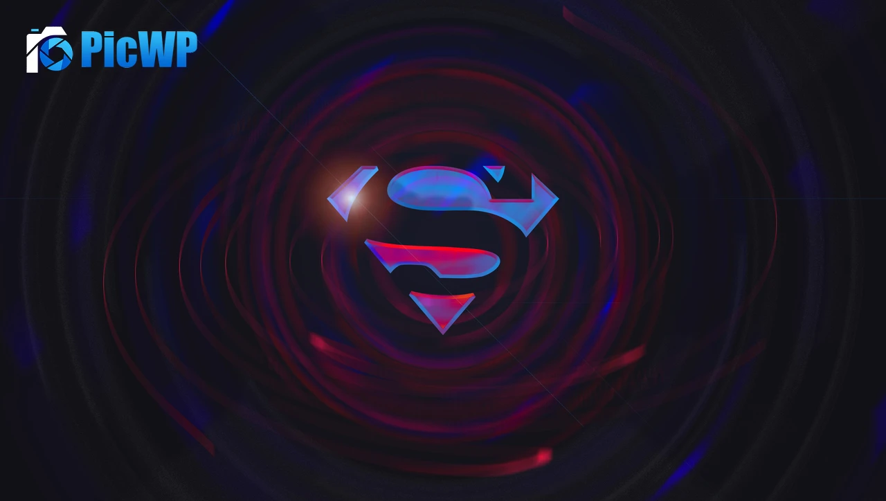 Superman Dark background 4K PC Wallpaper