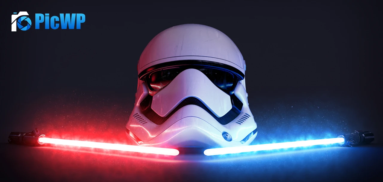 Stormtrooper Lightsaber 4K Wide Wallpaper