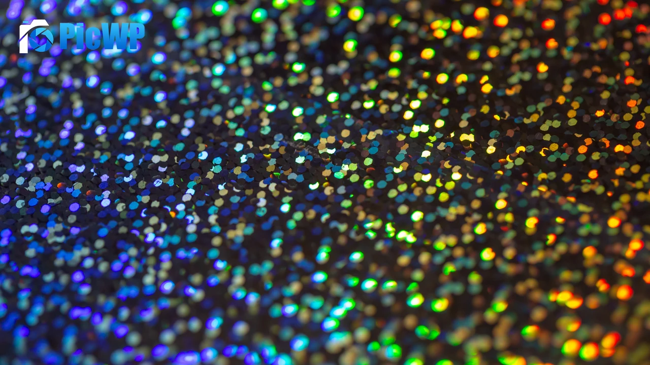 Rainbow Glitter Multicolor 4K PC Wallpaper