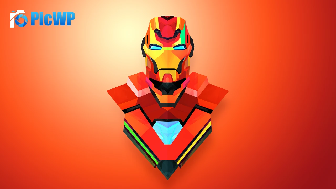 Iron Man Illustration 4K PC Wallpaper