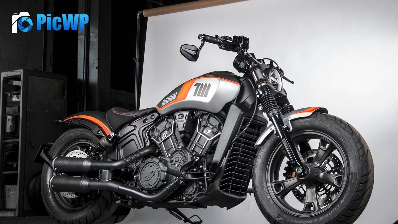 Indian Scout Bobber Sixty Motorcycle 4K PC Wallpaper