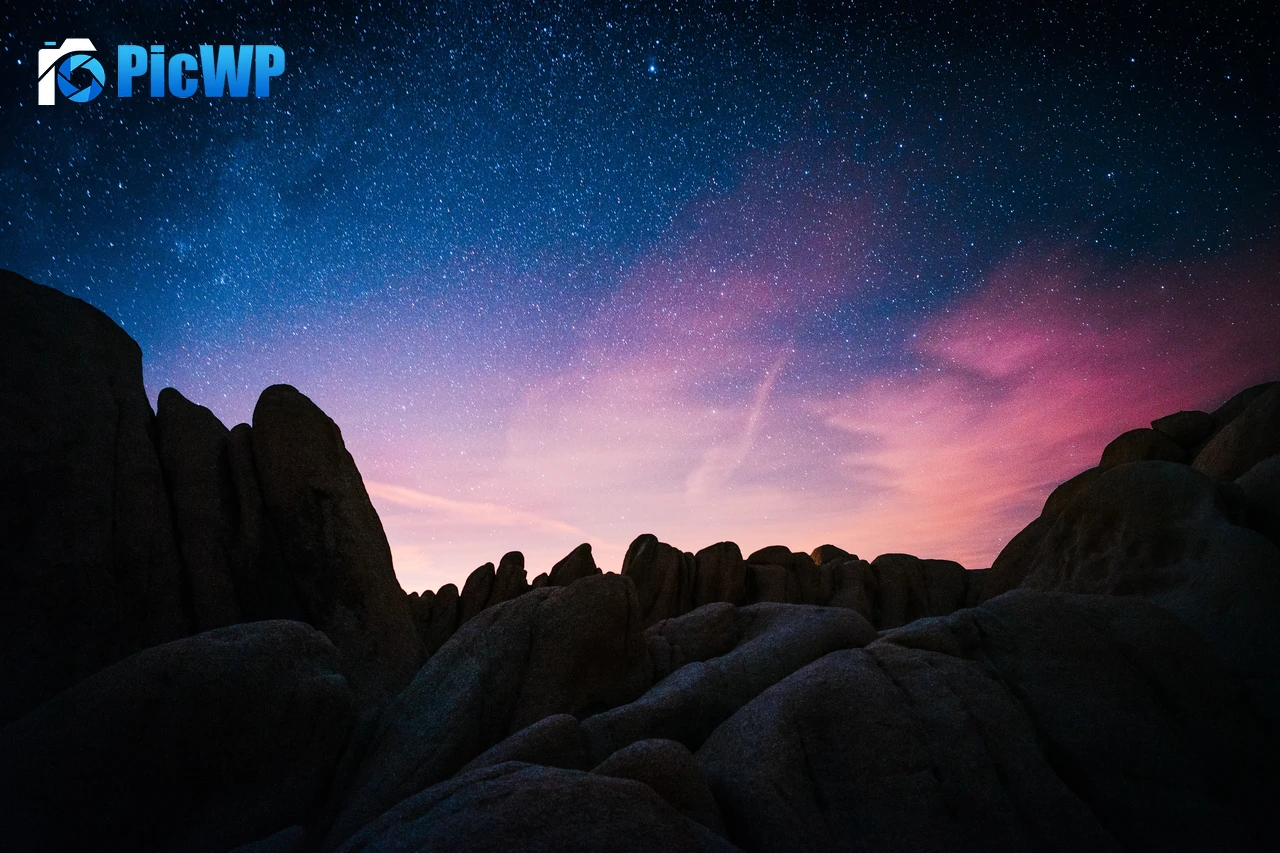 Rock formations Joshua Tree National Park 4K PC Wallpaper