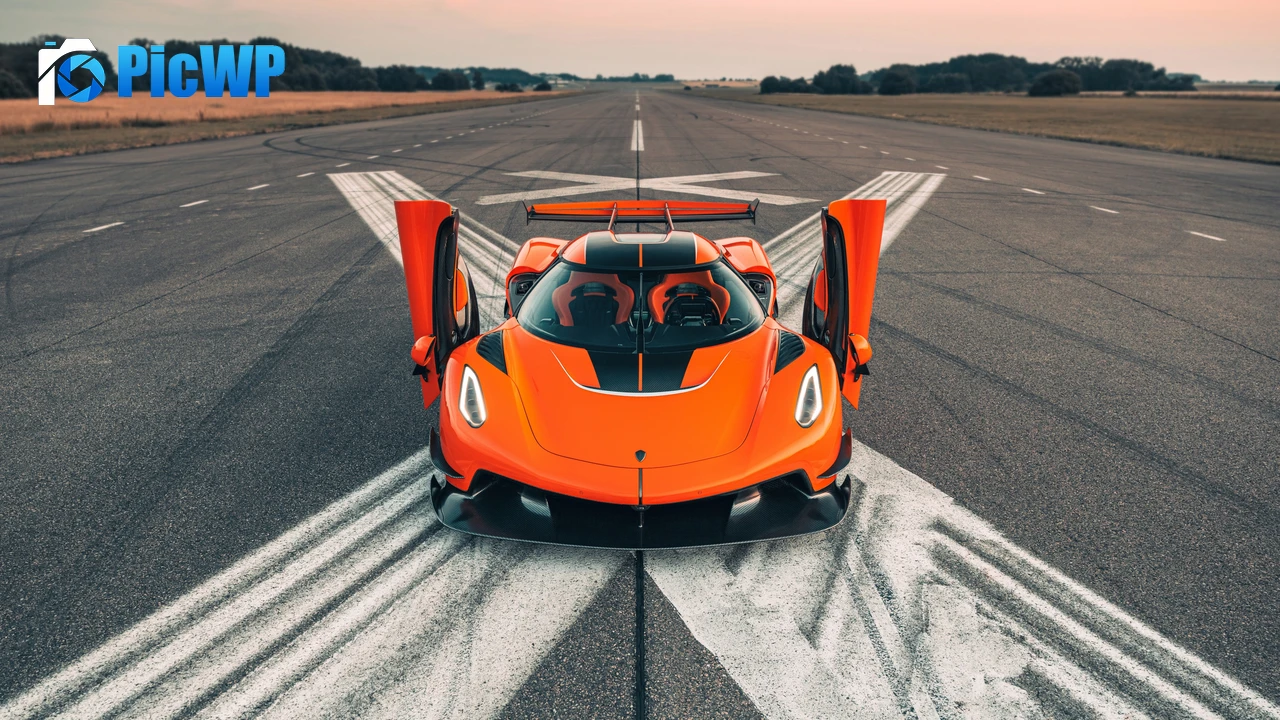 Koenigsegg Jesko Hyper Sports Cars 4K PC Wallpaper