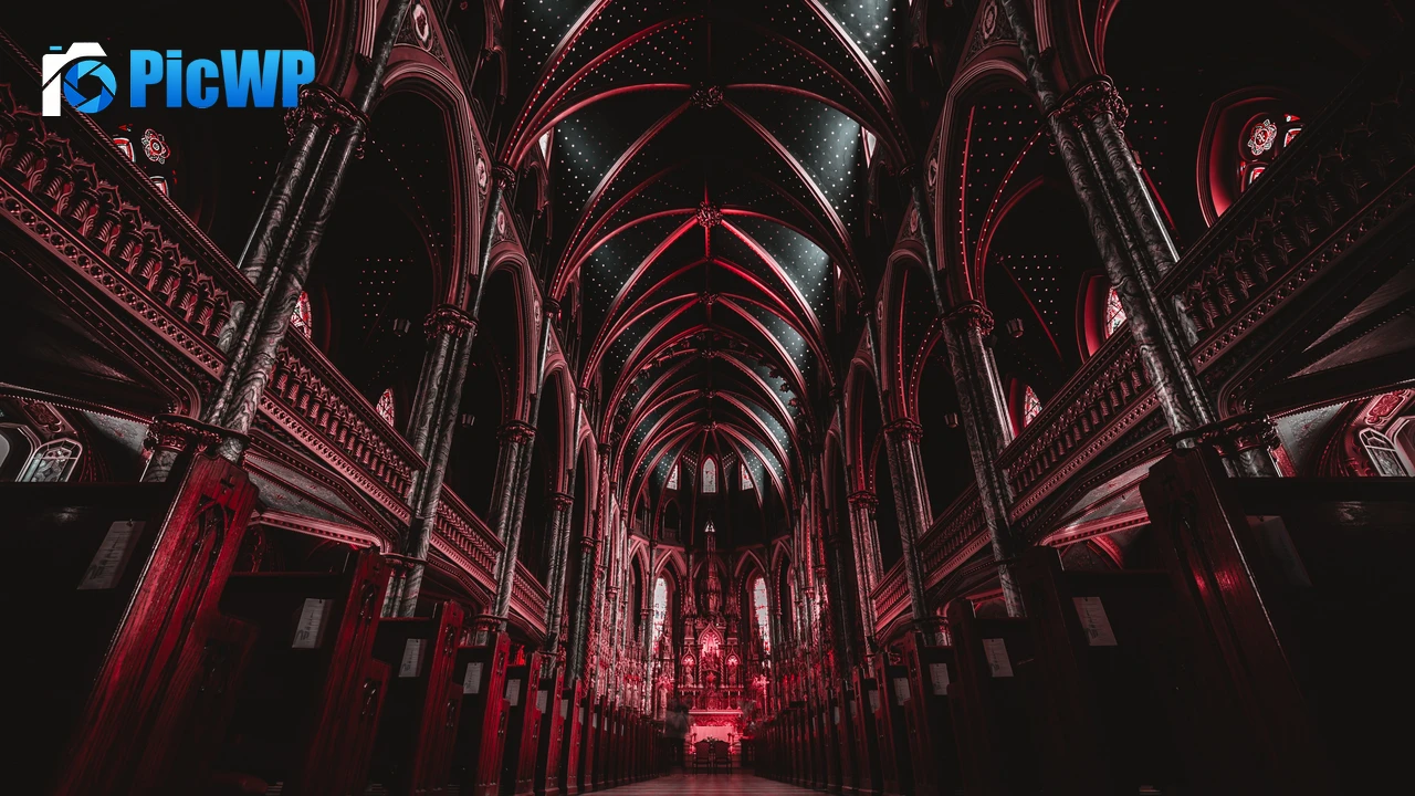 Notre-Dame Cathedral Basilica Ottawa 4K PC Wallpaper