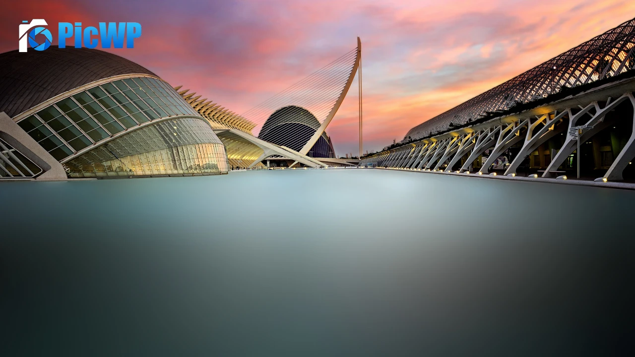 City of Arts and Sciences 4K PC Wallpaper