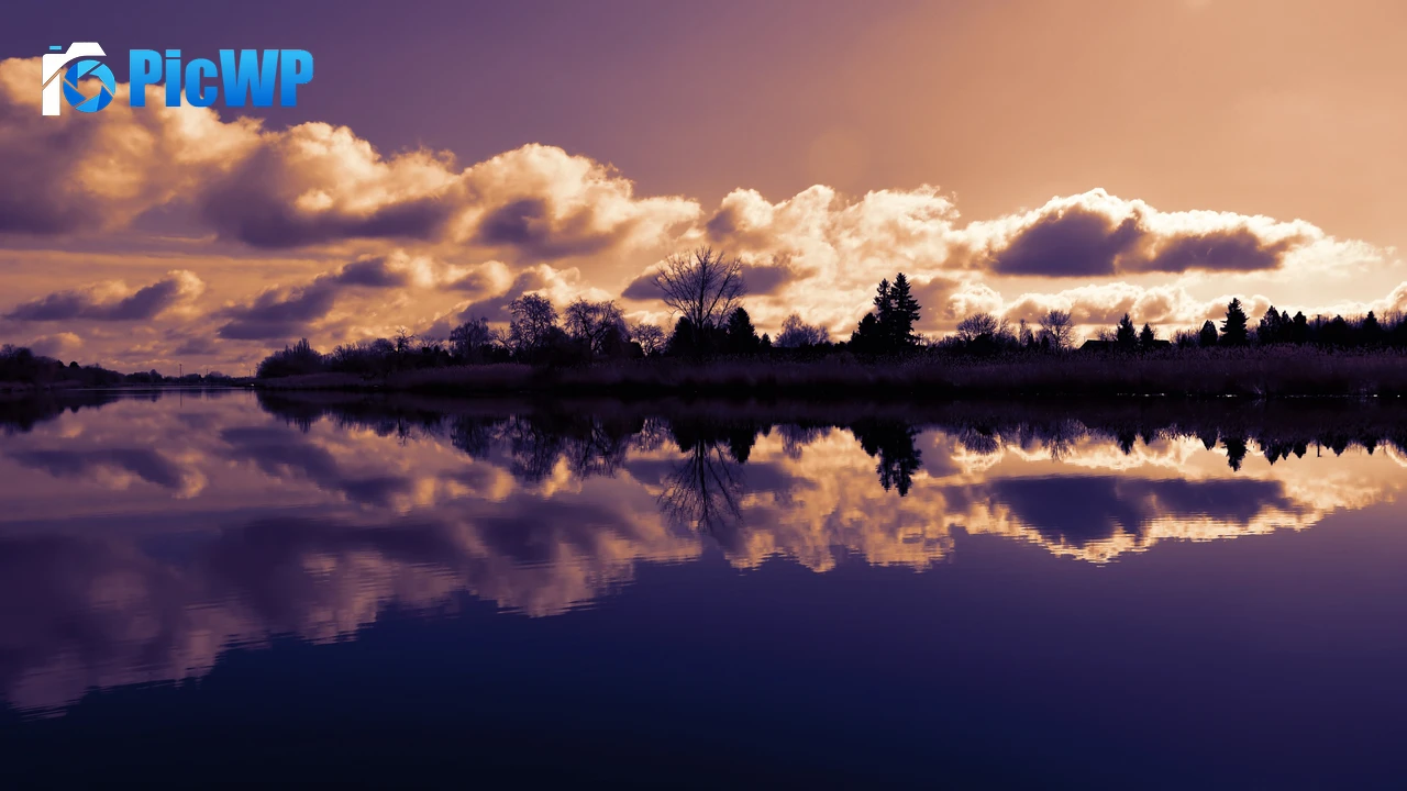 Lake Sunset 4K PC Wallpaper