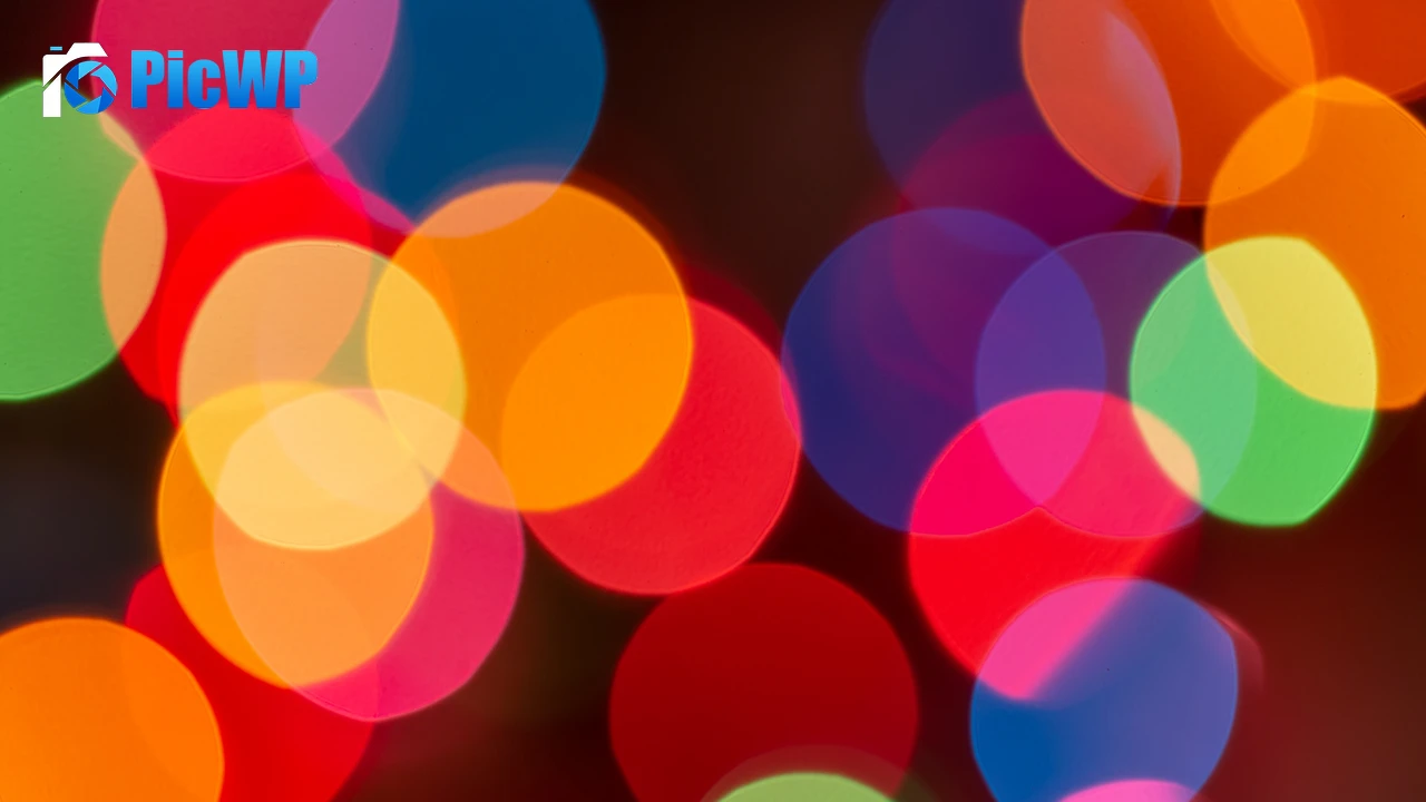 Lights Bokeh Blur background 4K PC Wallpaper