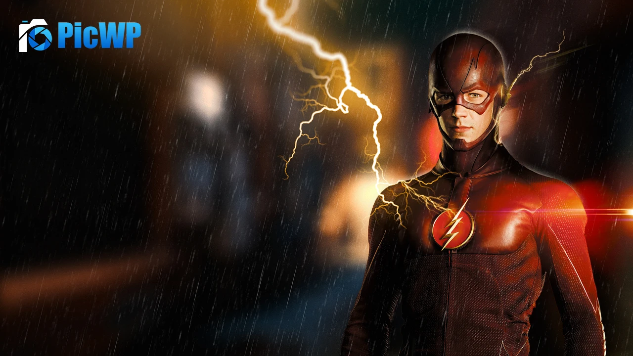 Grant Gustin The Flash 4K PC Wallpaper