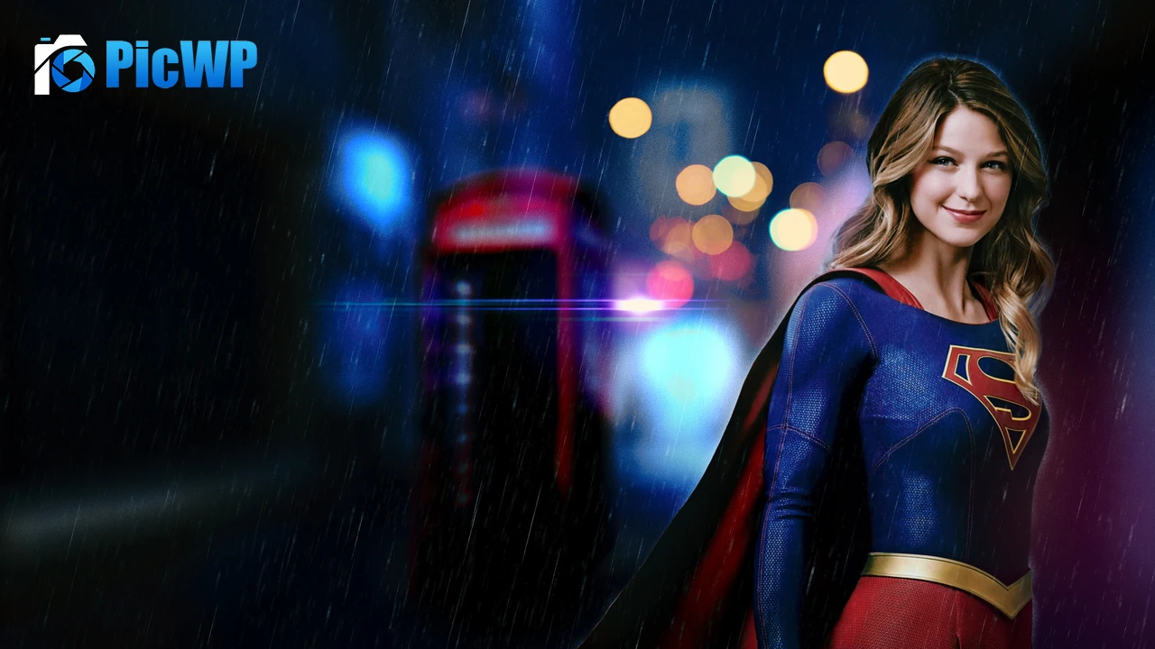 Supergirl Melissa Benoist 4K PC Wallpaper