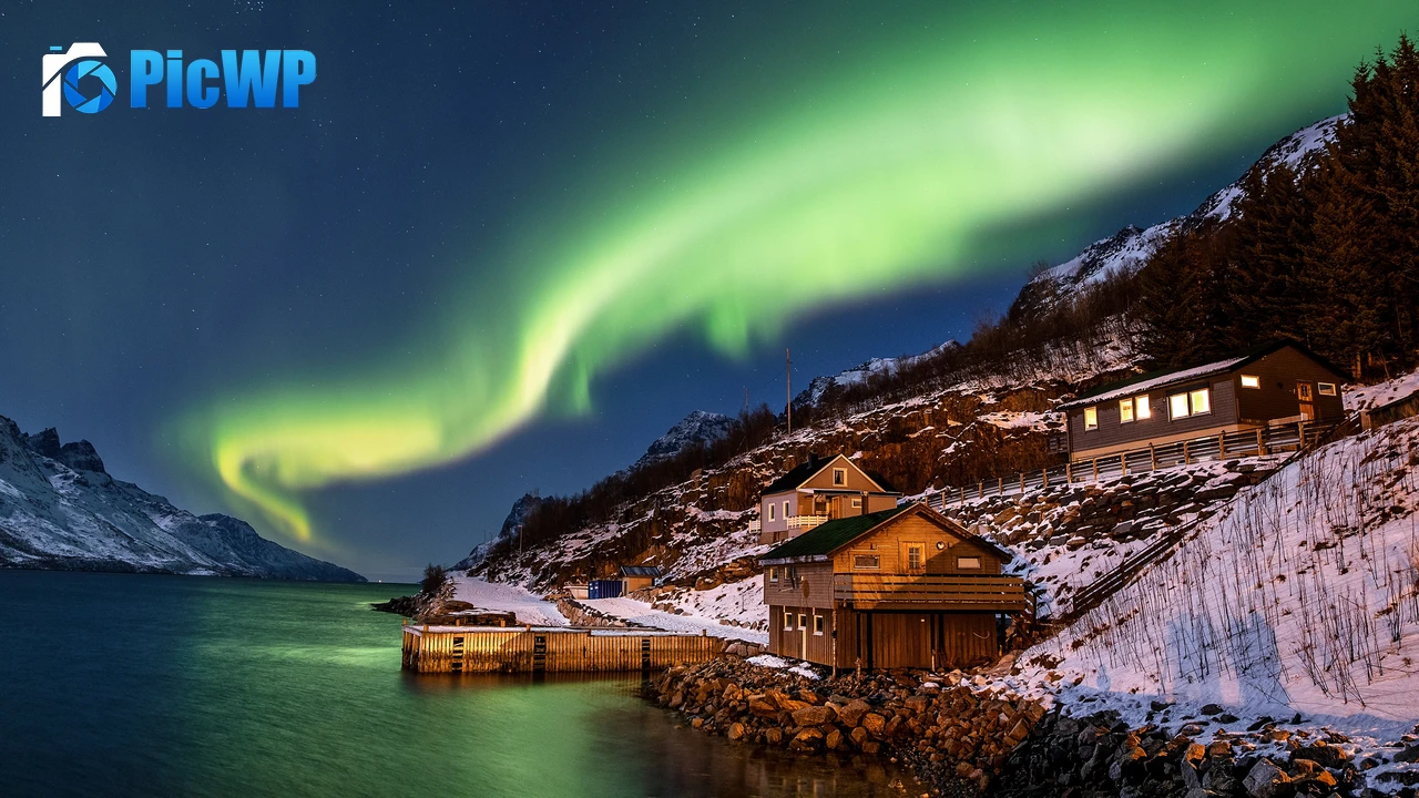Aurora Borealis Norway 4K PC Wallpaper