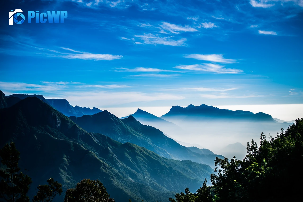 Mountain range Hills 2K PC Wallpaper