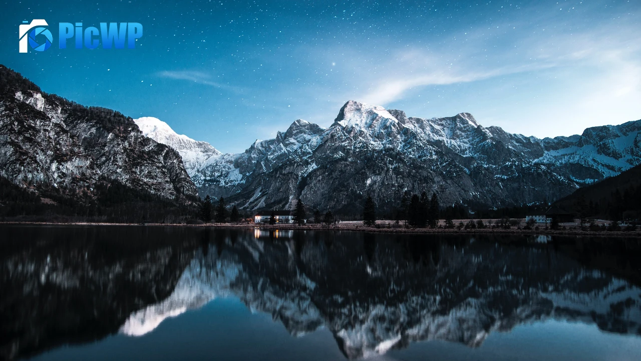 Almsee Lake Alm 4K PC Wallpaper