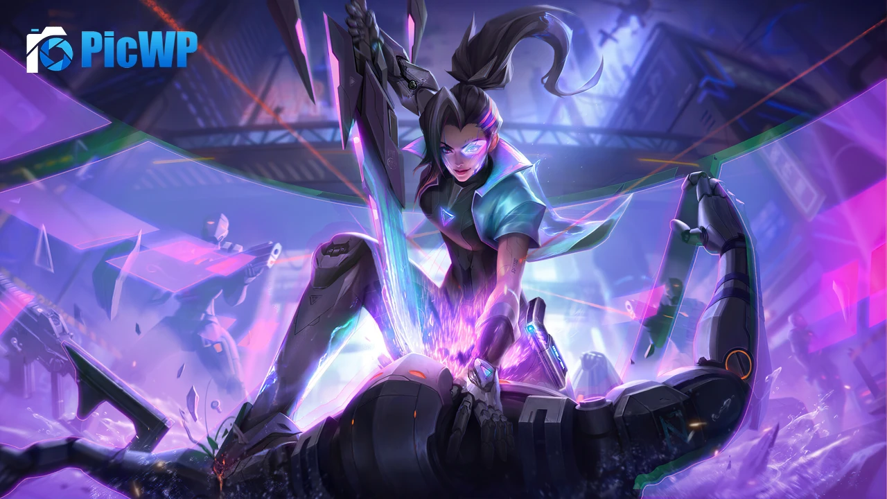 Samira League of Legends 4K PC Wallpaper