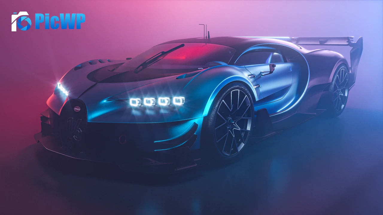 Bugatti Chiron Vision GT Hyper Sports Cars 4K PC Wallpaper