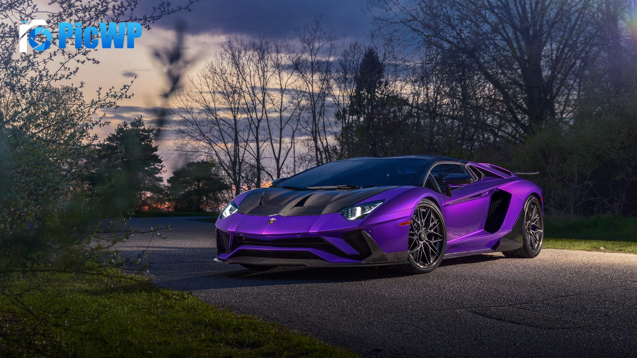Lamborghini Aventador Super Sports Cars 4K PC Wallpaper