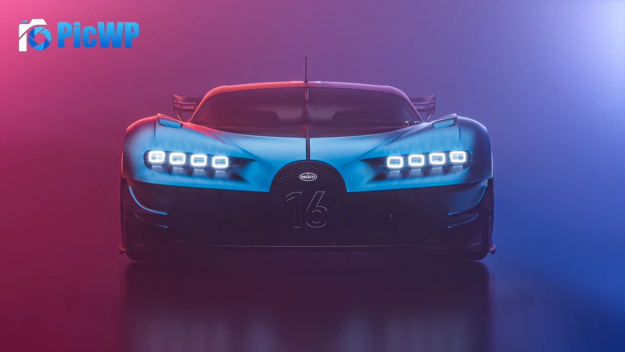 Bugatti Chiron Vision GT CGI 4K PC Wallpaper
