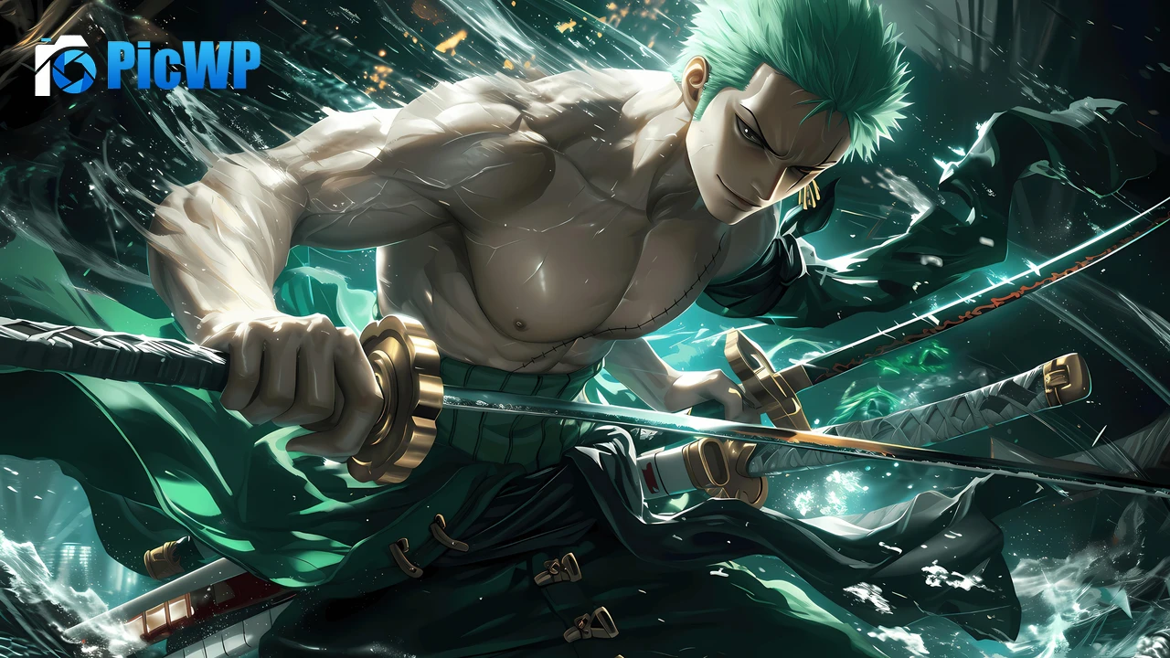 Roronoa Zoro Sword 4K PC Wallpaper